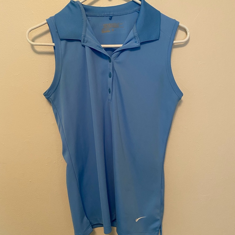 nike sleeveless golf polo